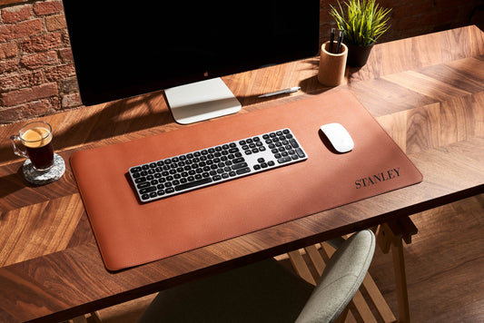 Personalised Vegan Desk Mat