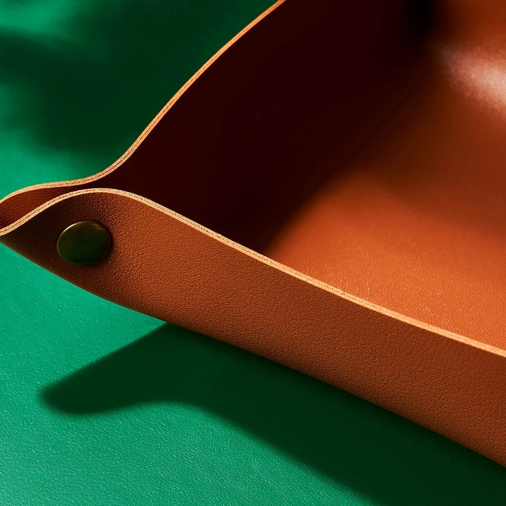 Vegan Leather Key Tray / New Home & Moving In Gift