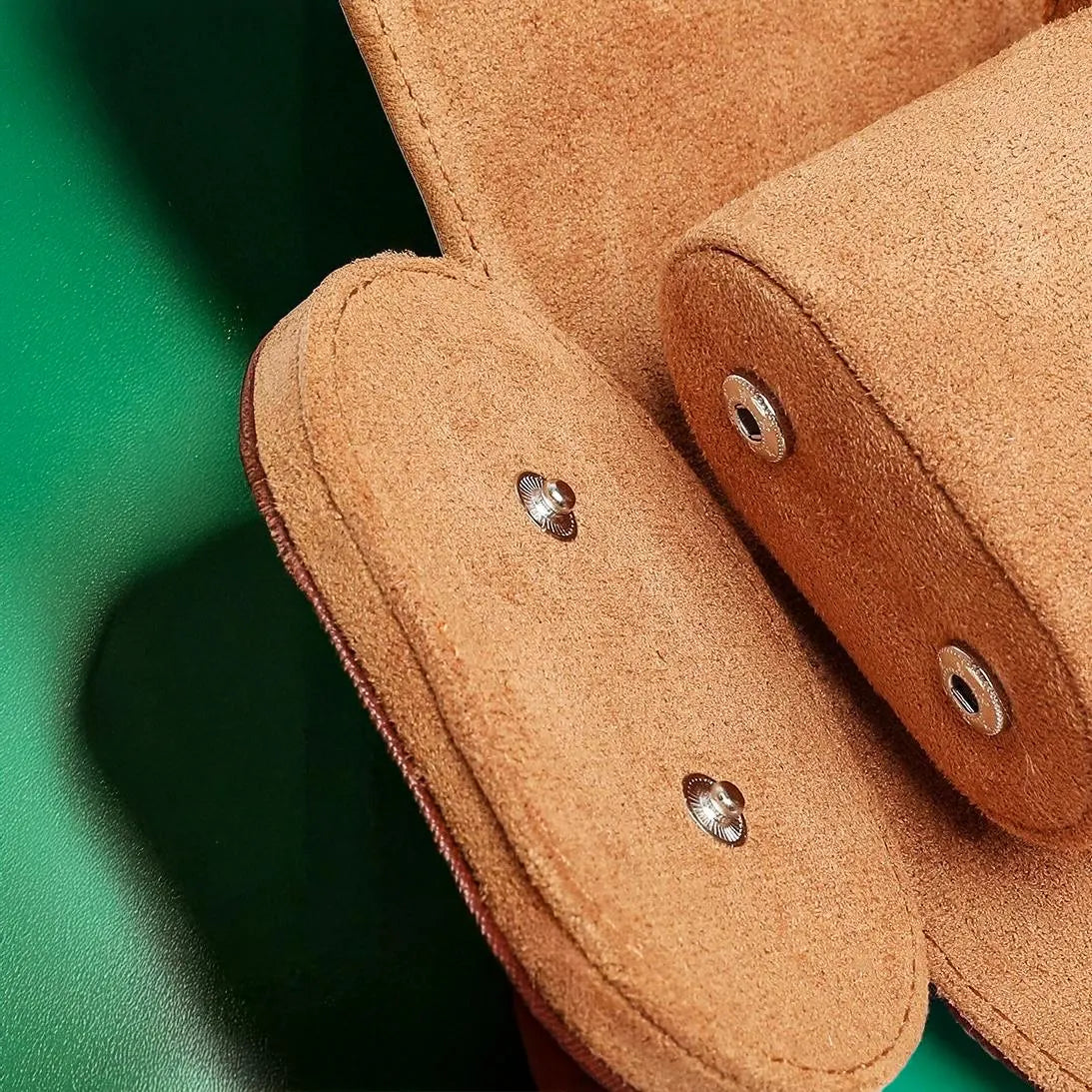 Personalized Vegan Leather Watch Case: Travel Watch Organizer
